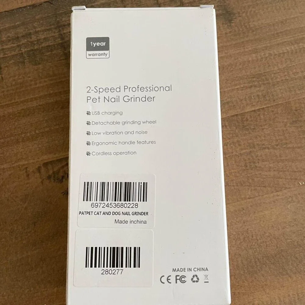 Professional Pet Nail Grinder